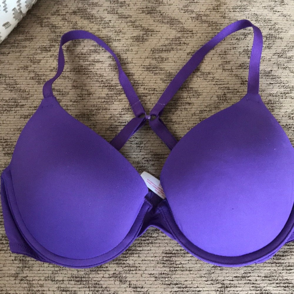 34D pink push up bra